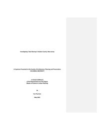 thumnail for Passman_2022_Improving Data-sharing in Hudson County, New Jersey.pdf
