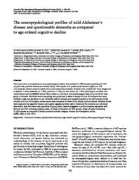 thumnail for Vliet-2003-The neuropsychological profiles of.pdf