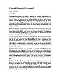 thumnail for A_Second_Chance_in_Kyrgyzstan.pdf