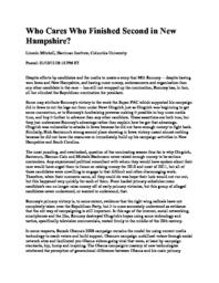thumnail for Who_Cares_Who_Finished_Second_in_New_Hampshire.pdf