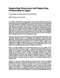 thumnail for Supporting_Democracy_and_Supporting_Dictatorship_in_Egypt.pdf