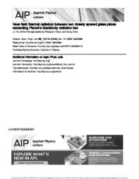thumnail for ApplPhysLett_92_133106near_field_thermal_radiation_between_two_closely_spaced_glass_plates.pdf