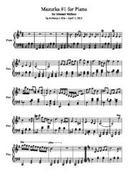thumnail for Mazurka__1_for_Piano.pdf