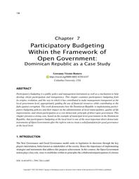 thumnail for Participatory-Budgeting-Within-the-Framework-of-Open-Government_-Dominican-Republic-as-a-Case-Study- Published 1-10-2022.pdf