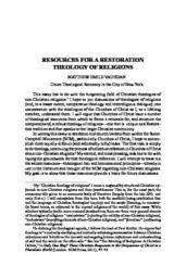 thumnail for MEV_-_Resources_for_a_Restoration_Theology_of_Religions__Final.pdf