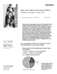 thumnail for Basic_Facts__Children_12_through_17__2012.pdf
