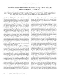 thumnail for Brackbill_2014_HurricaneSandyInjuries_MMWR.pdf