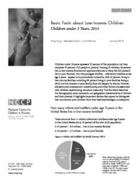 thumnail for Basic_Facts_about_Low-Income_Children__Children_Under_3_Years__2013.pdf