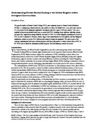 thumnail for Understanding-Female-Genital-Cutting-in-the-United-Kingdom-within-Immigrant-Communities.pdf