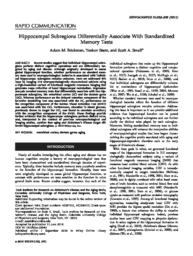 thumnail for Brickman-2011-Hippocampal subregio.pdf