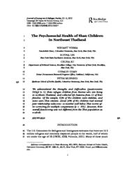 thumnail for Shan_Health.pdf