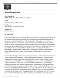 thumnail for Yan Shanshan – Women Film Pioneers Project.pdf