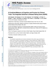 thumnail for Wessels et al. - 2015 - A COMBINED MEASURE OF COGNITION AND FUNCTION FOR C.pdf