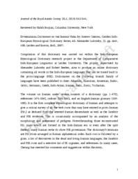 thumnail for Borjian_Review_Etym._Dict._Iranian_Verb.pdf