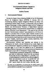 thumnail for 07 Environmental Violence--Impacts on Indigenous Women and Girls.pdf