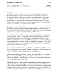 thumnail for UnderreportedwithNicholasLemann-2020-GhostingTheNewsPartTwo.pdf