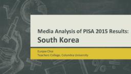 thumnail for Media Analysis of PISA 2015 Results - South Korea.pdf