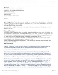 thumnail for Marder et al. - 1999 - Risk of Alzheimer’s disease in relatives of Parkin.pdf