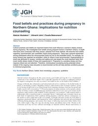 thumnail for Abubakari et al_2020_Food beliefs and practices during pregnancy in Northern Ghana.pdf