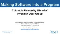 thumnail for Making Software into a Program.pdf
