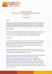 thumnail for Equatorial Guinea GRID3 Settlement Extents Version 01.01.pdf