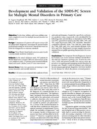thumnail for Broadhead - 1995 - Development and validation of the SDDS-PC screen f.pdf