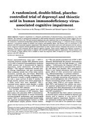 thumnail for The Dana Consortium on the Therapy of HIV Dementia and Related Cognitive Disorders - 1998 - A randomized, double-blind, placebo-controlled tri.pdf