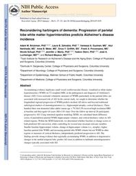 thumnail for Brickman et al. - 2015 - Reconsidering harbingers of dementia progression .pdf
