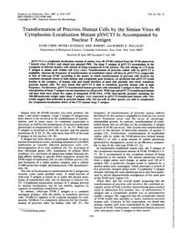 thumnail for Chen et al. - 1987 - Transformation of precrisis human cells by the sim.pdf