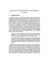 thumnail for Morrison - Appendix for "Perceptual Variation and Relativism".pdf