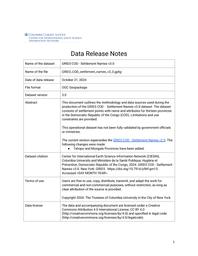 thumnail for GRID3 COD - Settlement Names v3.0 Data Release Notes.pdf