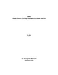 thumnail for I AM!- Black Women Healing From Generational Trauma Script 04-16-2021.pdf