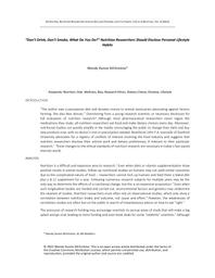 thumnail for DiChristinaWendyDunneNutritionResearchersShouldDiscloseVoicesinBioethics2022.pdf
