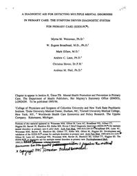 thumnail for Weissman et al. - A DIAGNOSTIC AID FOR DETECTING MULTIPLE MENTAL DIS.pdf