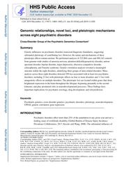 thumnail for Lee et al. - 2019 - Genomic Relationships, Novel Loci, and Pleiotropic.pdf