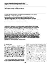 thumnail for Desmond-2003-Ischemic stroke and depression.pdf