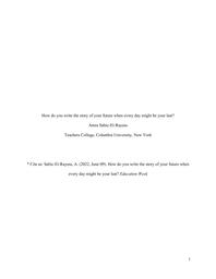 thumnail for PDF_How do You Write the Story of Your Future When Every Day might be Your Last?.pdf