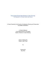 thumnail for Ma_2022_Flood-related Climate Risk Resilience in New York City.pdf
