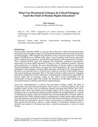 thumnail for Simpson_2021_Reorienting the Field of Human Rights Education.pdf