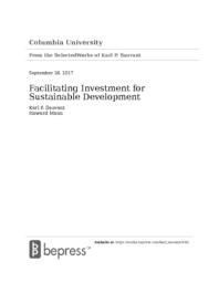 thumnail for Facilitating Investment for Sustainable Development_stamped.pdf