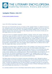 thumnail for Agrippino_Manteo_by__from_the_Literary_Encyclopedia_20-03-2012 (1).pdf