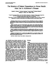 thumnail for The relation of patient dependence on home hea.pdf