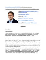 thumnail for Ioannis Paschalidis, Boston University - Spanish.pdf