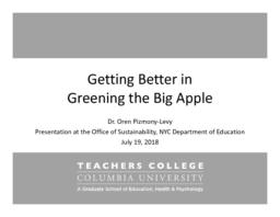 thumnail for Getting Better in Greening the Big Apple July 19 2018.pdf
