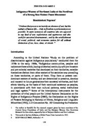 thumnail for 08 Indigenous Women of Northeast India at the Forefront of a Strong Non-Violent Peace Movement.pdf