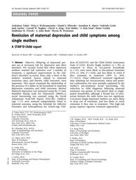 thumnail for Talati et al. - 2007 - Remission of maternal depression and child symptom.pdf