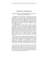 thumnail for Byung Hyun Ahn et al_2022_Synthetic Governance.pdf