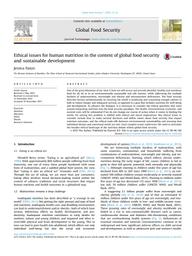 thumnail for Fanzo - 2015 - Ethical issues for human nutrition in the context .pdf