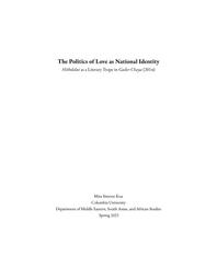 thumnail for Mira Simone Kux MESAAS thesis The Politics of Love as National Identity with comments by GH (final).pdf
