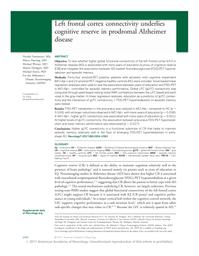 thumnail for Franzmeier et al. - 2017 - Left frontal cortex connectivity underlies cogniti.pdf
